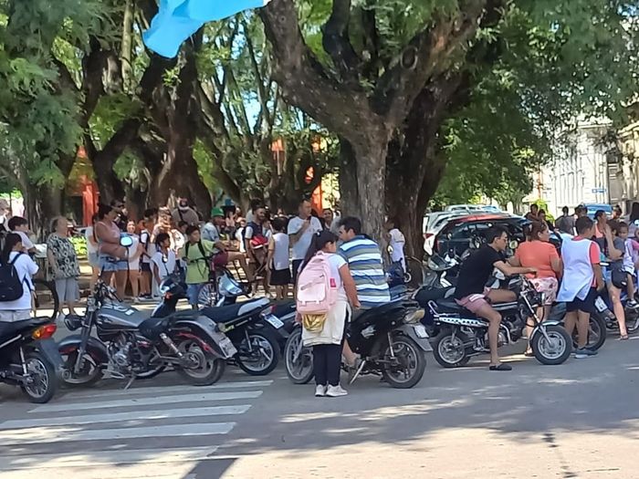 Comienzo de clases, escuela primaria