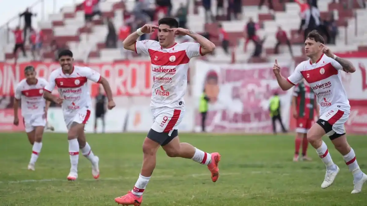 Lucero marcó la diferencia para Huracán Las Heras. (Foto de Diario Uno, de Mendoza).