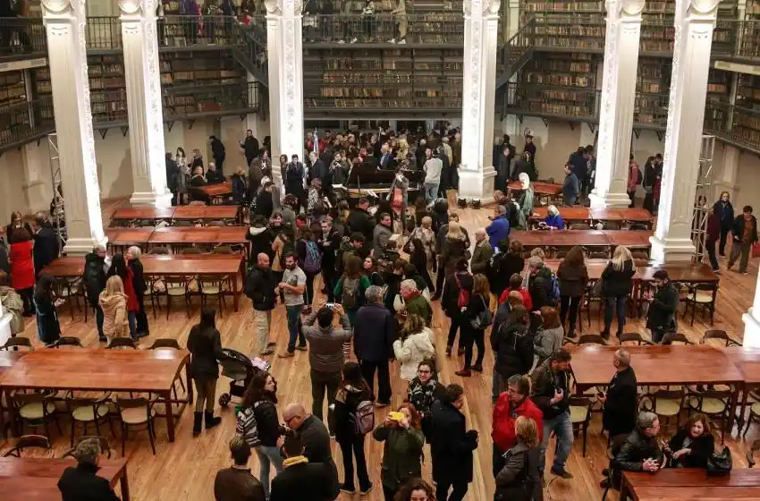 La Biblioteca Argentina reabrió sus puertas totalmente renovada