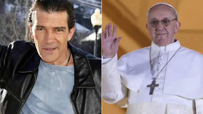 Antonio Banderas es el gran candidato para interpretar al Papa Francisco