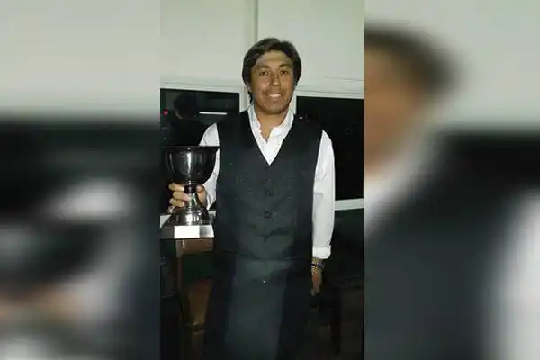 Miguel Acrich, campeón provincial de Cinco Quillas 