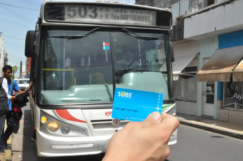 San Nicolás: Implementarán la tarjeta SUBE para el transporte público