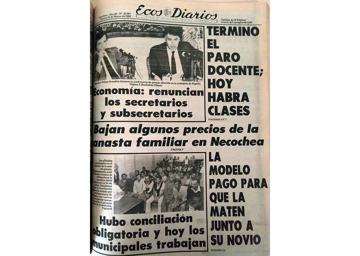 Jueves 15 de marzo de 1990