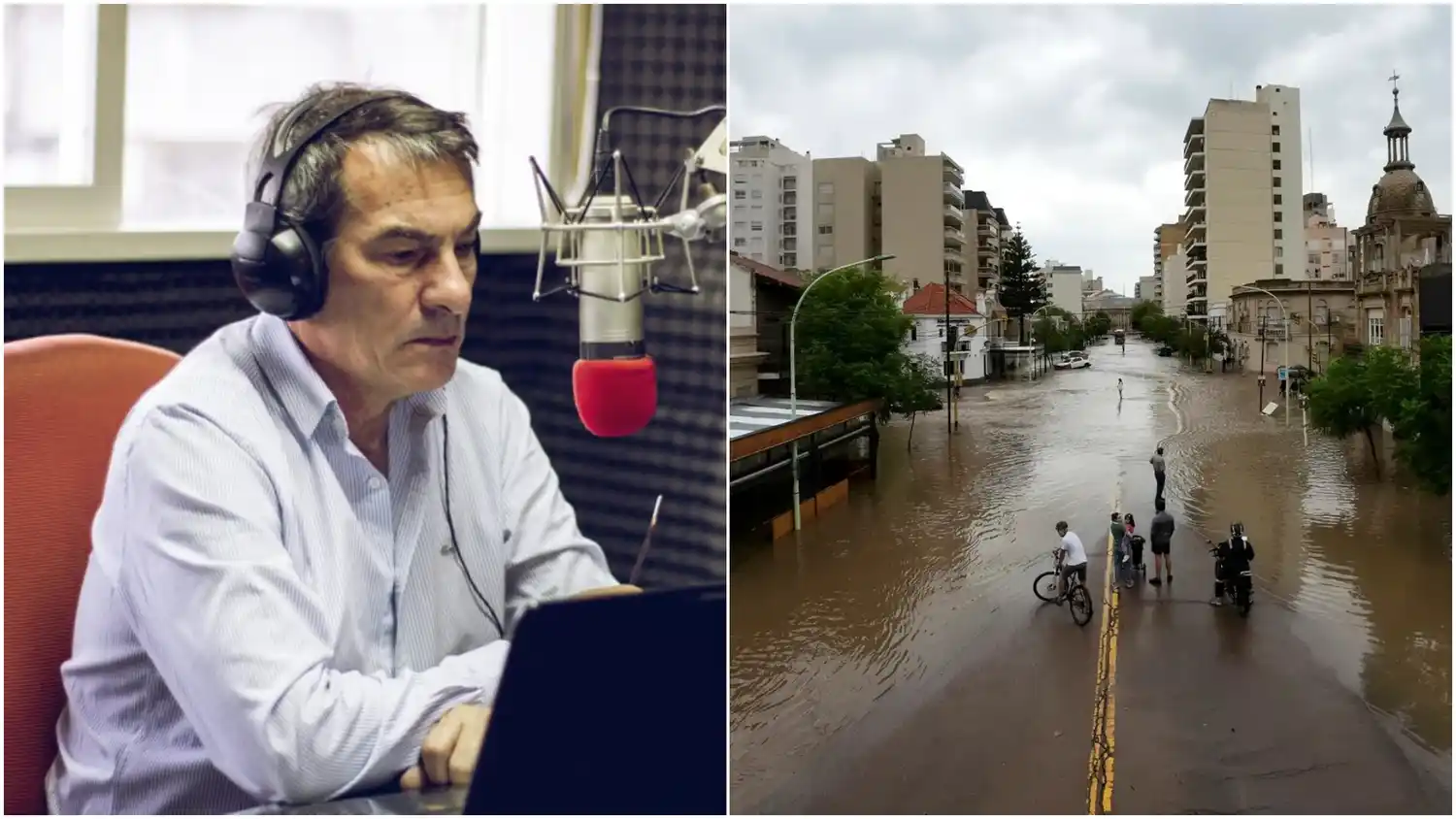 Luis Cano contó a LANOTICIA1.COM el drama que se vive en Bahía Blanca.