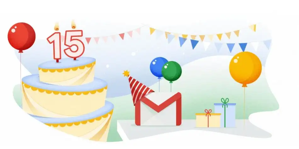 Gmail cumple 15 años y añade nuevas funciones