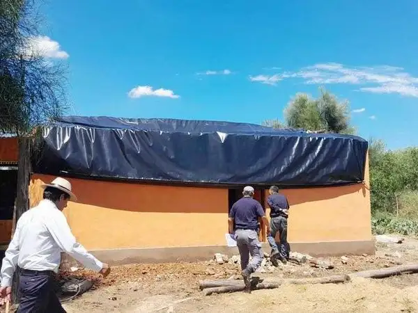 El Gobierno provincial brinda atención a 
familias tras el temporal en Estanislao del Campo