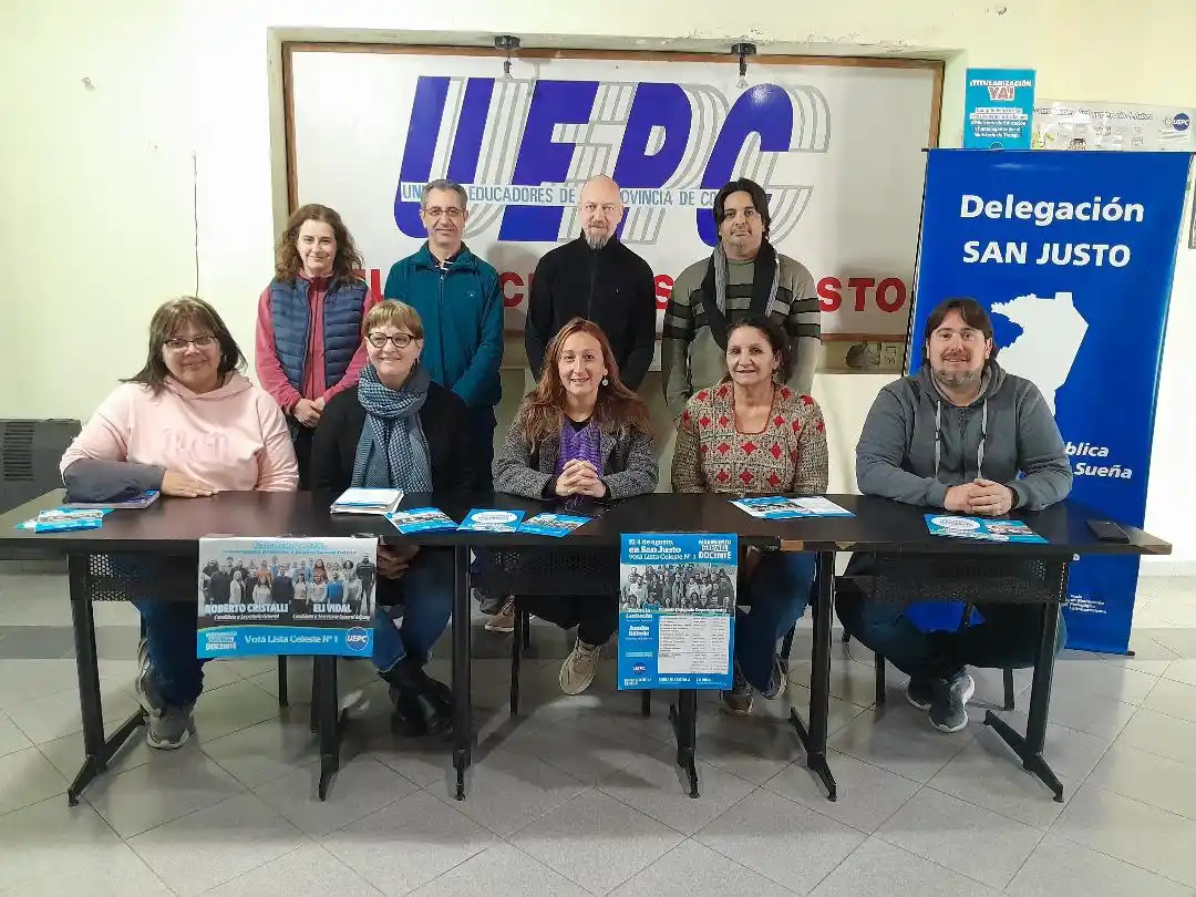 Conferencia de prensa de Upec.
