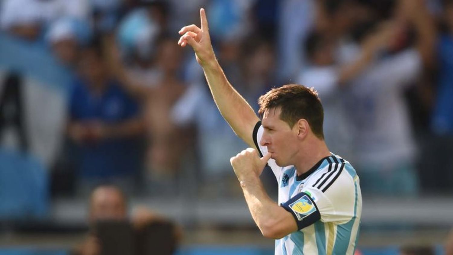 Cuando agonizaba el partido, volvió a aparecer Messi