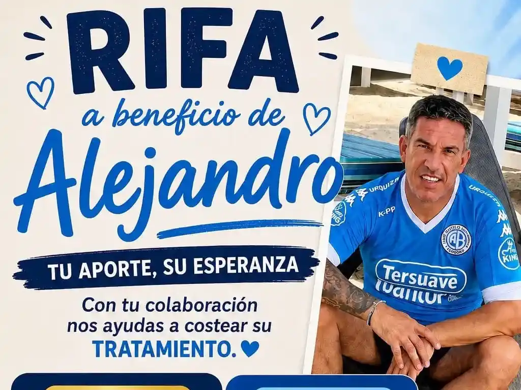 “Queremos verlo volver a abrazar a sus hijos”: lanzan una rifa solidaria para ayudar a Alejandro tras sufrir un ACV