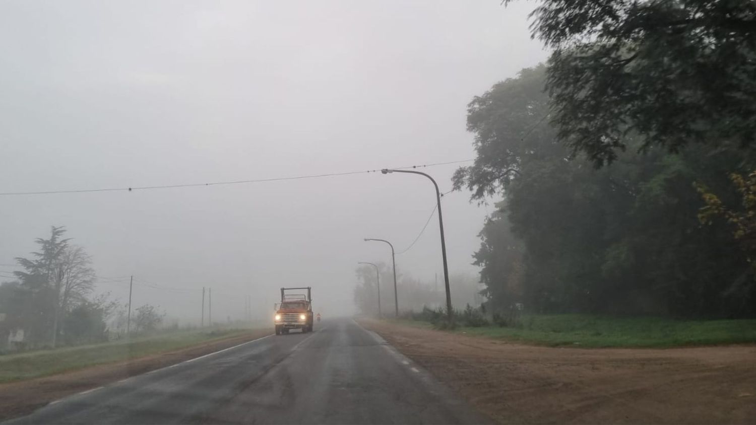 Alerta violeta por bancos de niebla para San Pedro y la región