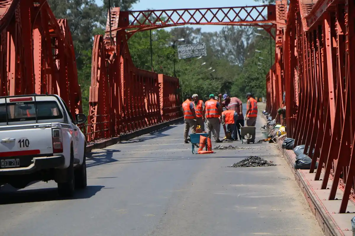 Suspendieron el corte previsto en el Puente Méndez Casariego