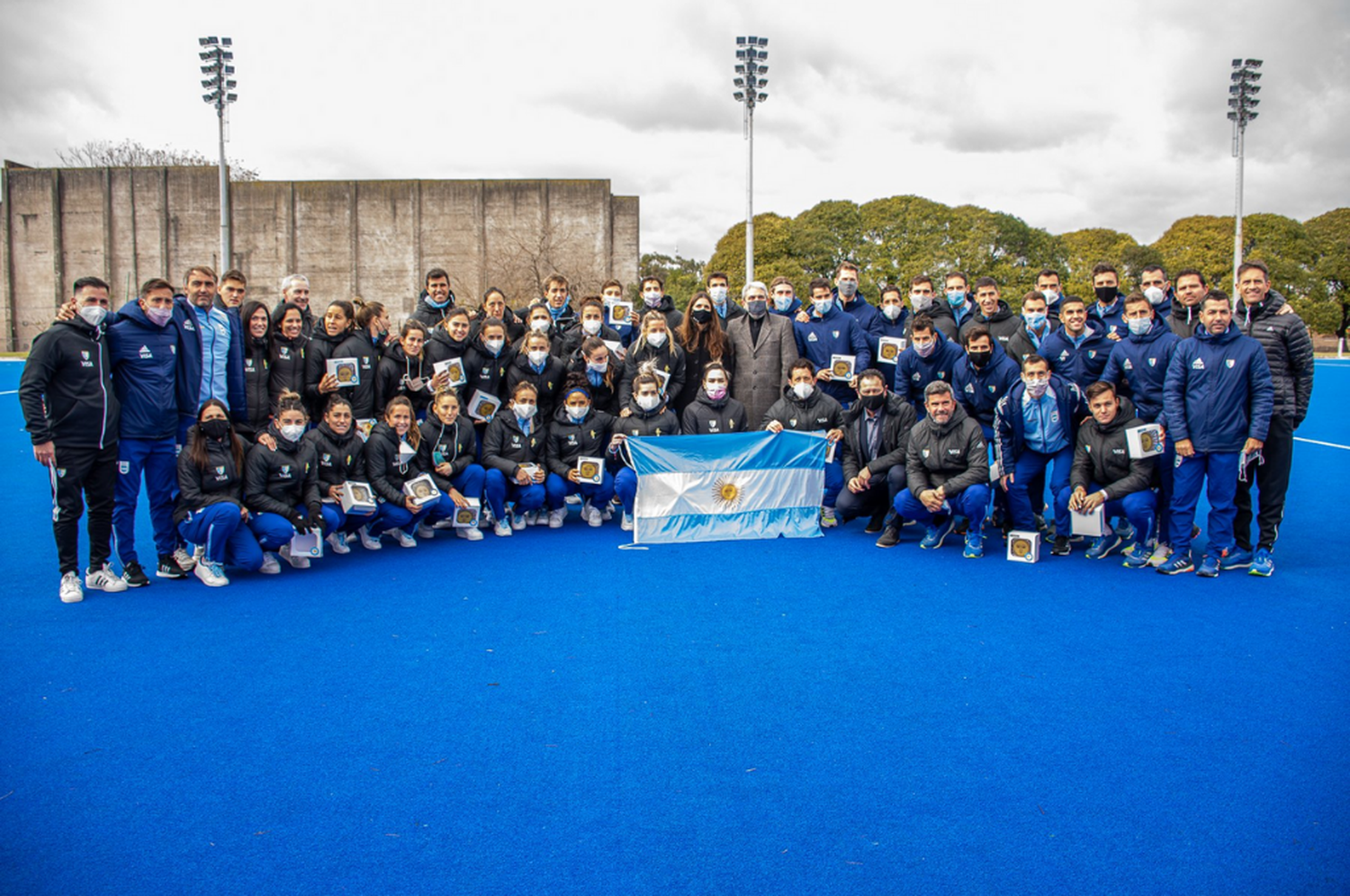 Secretaria de Deportes despide a atletas argentinos que irán a Tokio