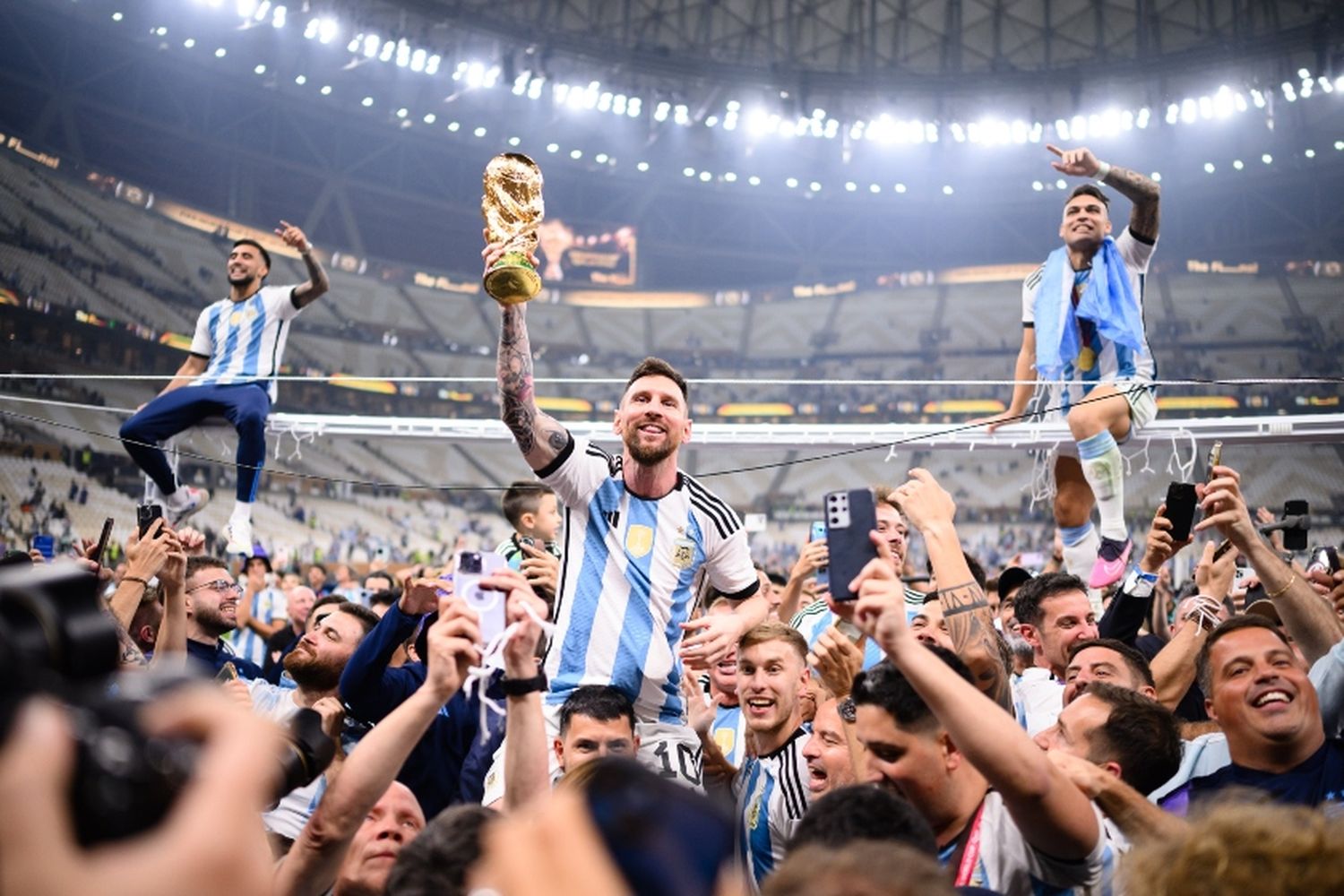 En la cima: la Selección Argentina quedó primera del mundo en el Ranking FIFA