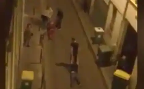 El video más dramático de los ataques terroristas en París