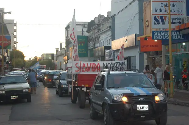 Nueva marcha contra Botnia UPM