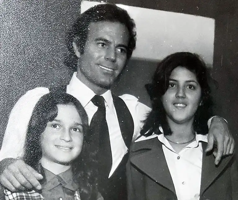 Julio Iglesias. Cuando se presentó en Capuchinos