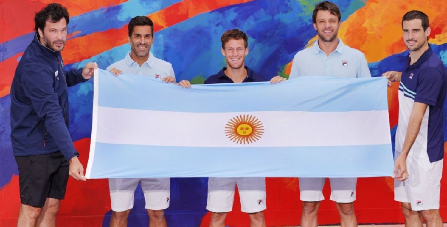 Argentina le ganó a Georgia en su debut en la Copa ATP