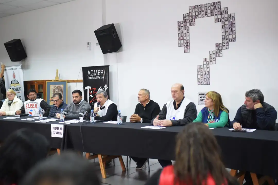 La Intersindical en Defensa del Iosper convocó a un paro y movilización para este miércoles
