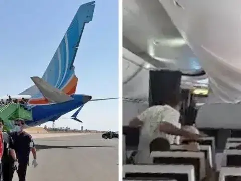 Terror en vuelo a Israel.