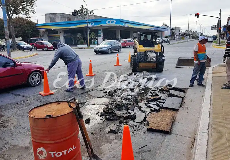 Trabajos en la vía pública