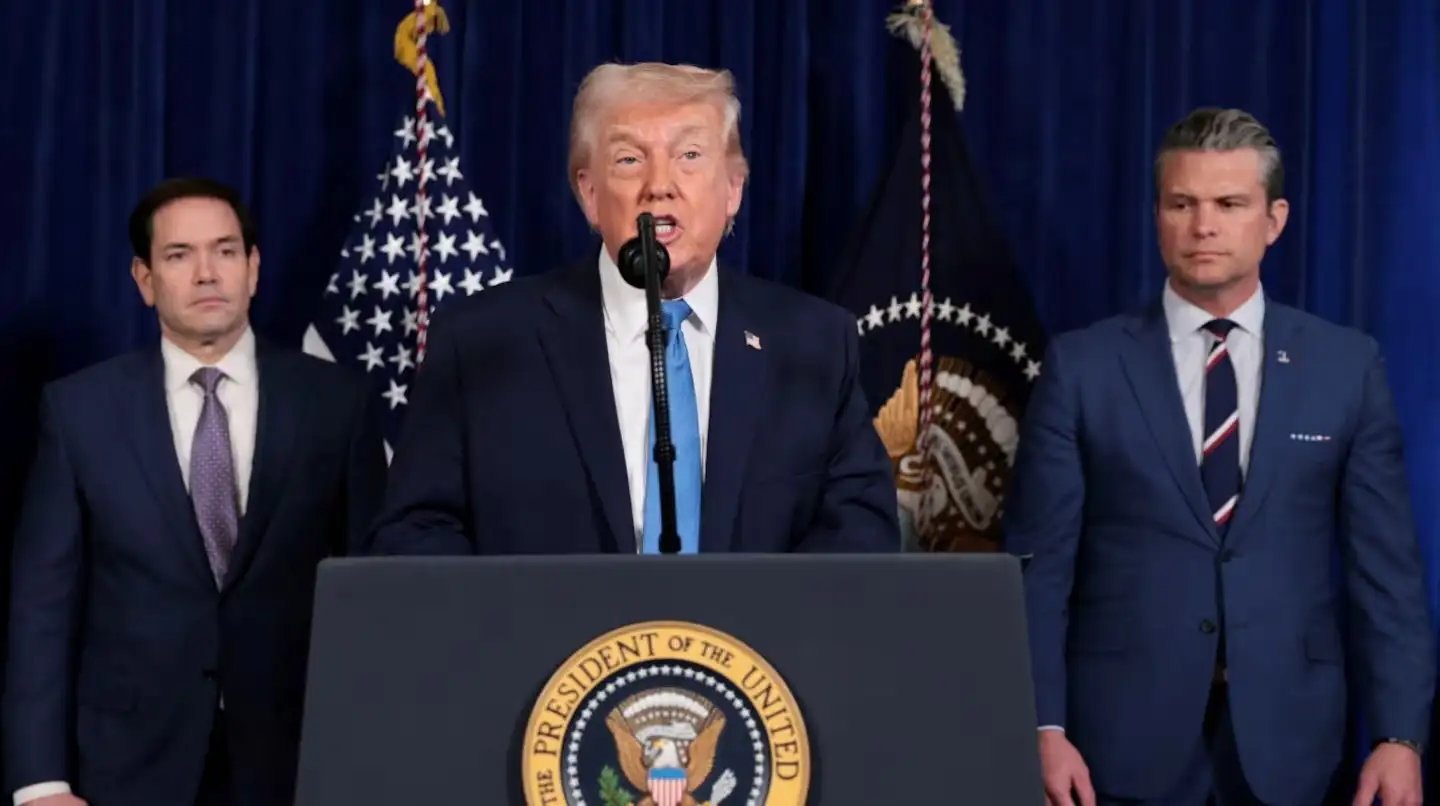El presidente de Estados Unidos, Donald Trump