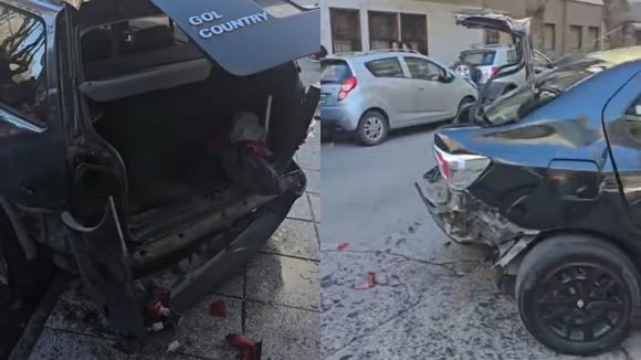 Accidente en Buenos Aires y Gascón: un hombre se descompensó cuando iba al cementerio