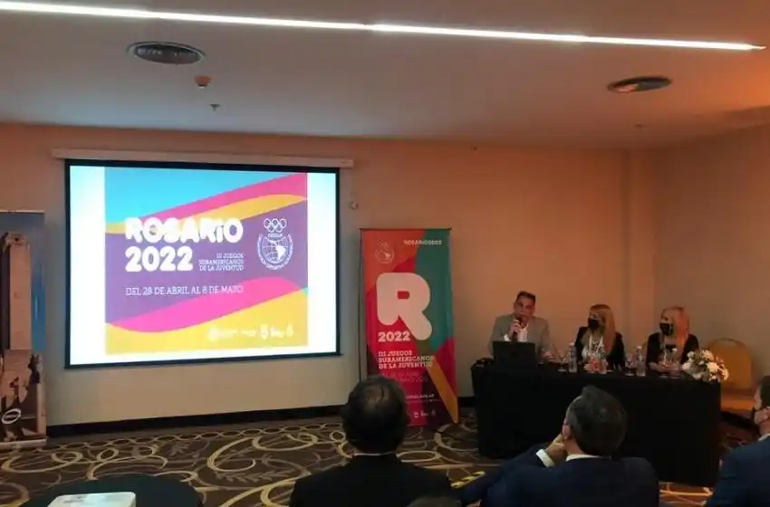 Rosario presentó los Juegos Suramericanos de la Juventud 2022 en Tucumán