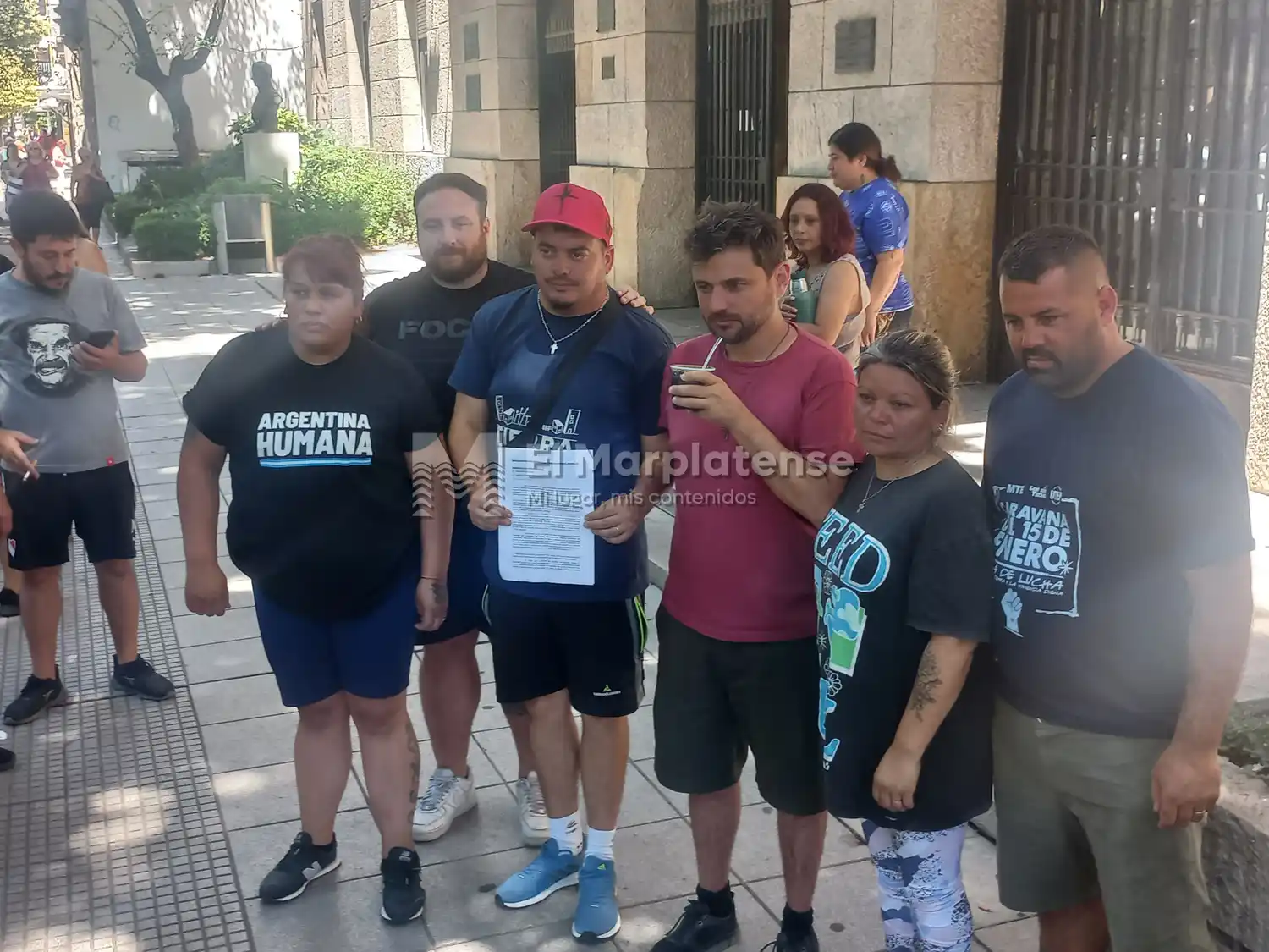 El Militante se presentó este miércoles en el Palacio Municipal.