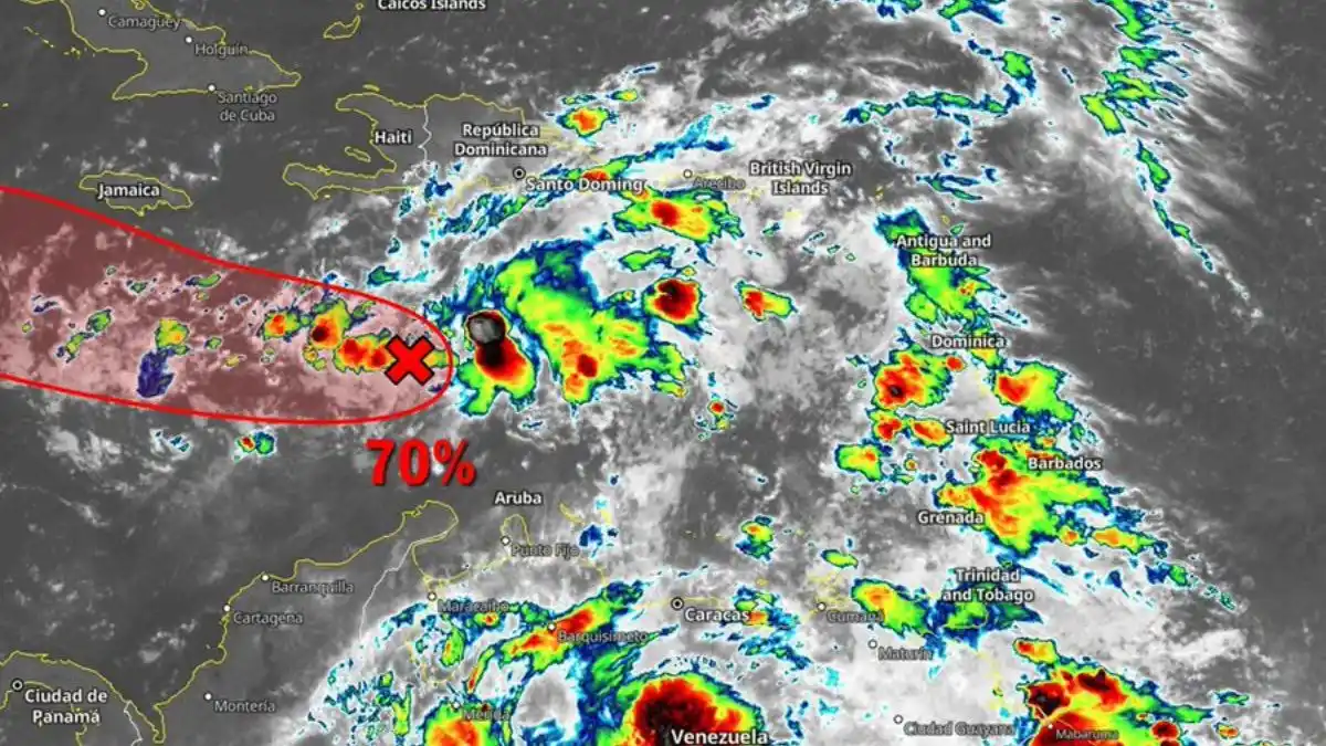 LO QUE NOS ESPERA: Chaparrones de agua con vientos y descargas eléctricas en gran parte del país