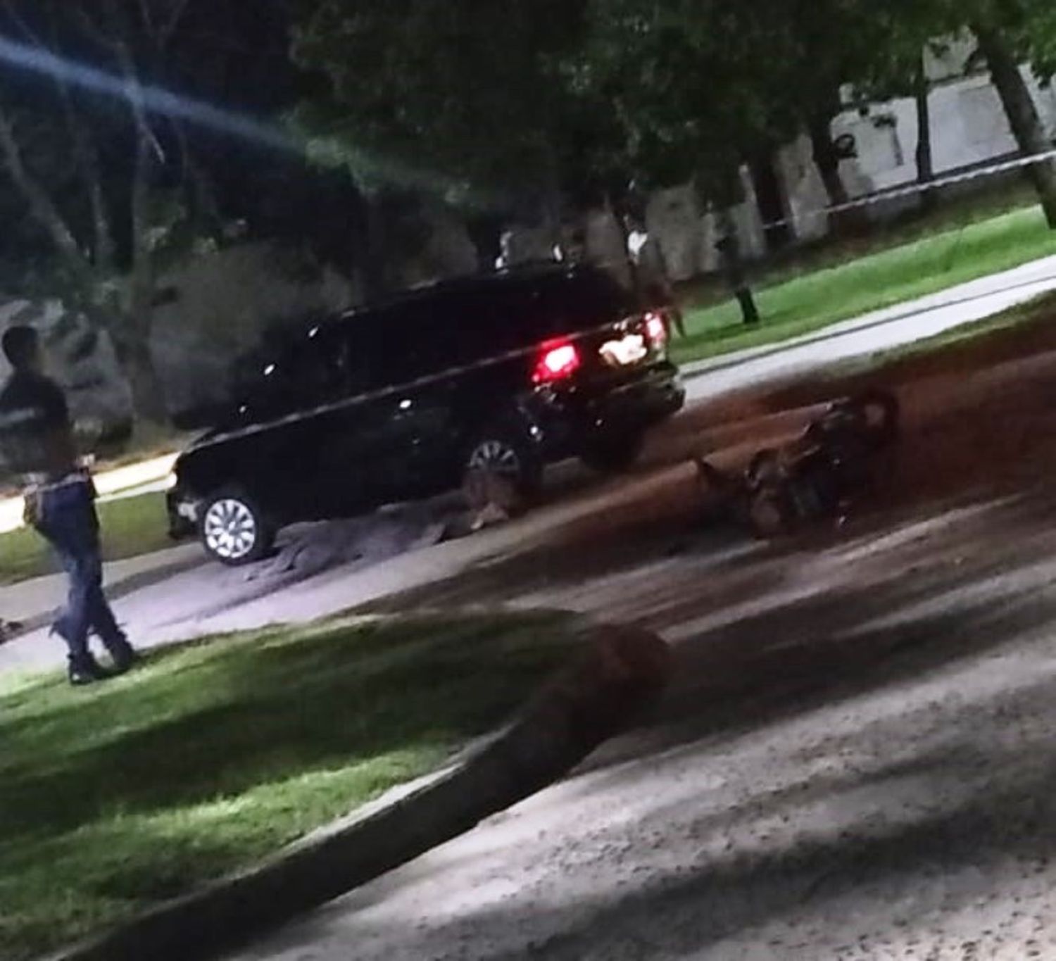 Trágico accidente: una joven falleció al chocar con su moto contra un auto
