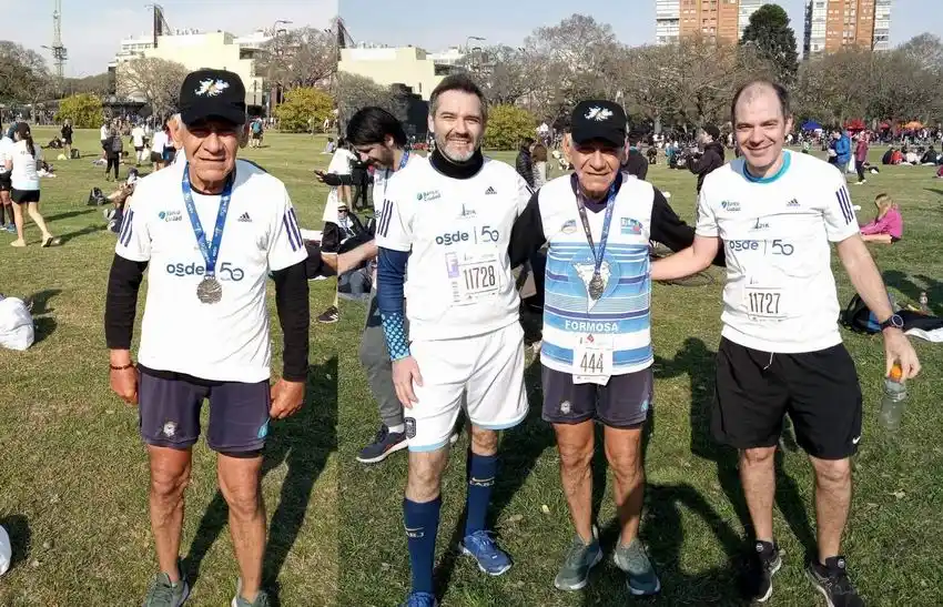 Lucas López finalizó
segundo en su categoría