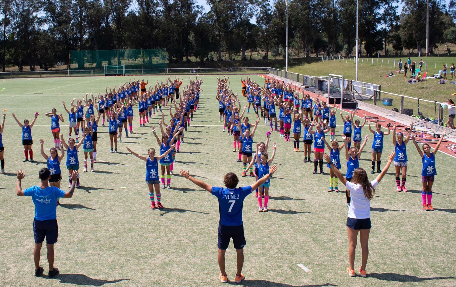 Invitados especiales para la Clínica de Hockey “Agustín Nuñez”