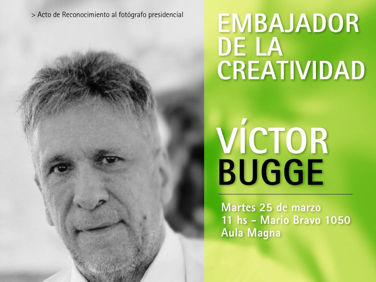 Reconocimiento como Embajador de la Creatividad Argentina en el Mundo