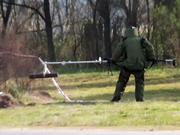 Investigan la procedencia del misil hallado en Zárate