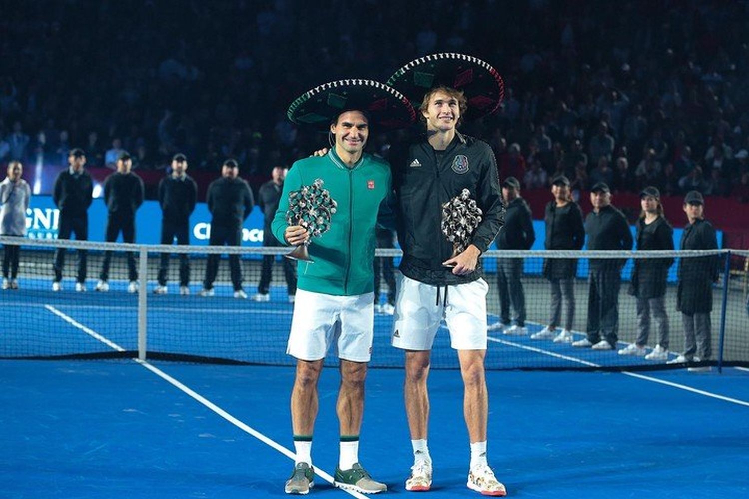 Record de asistencia en Federer-Zverev