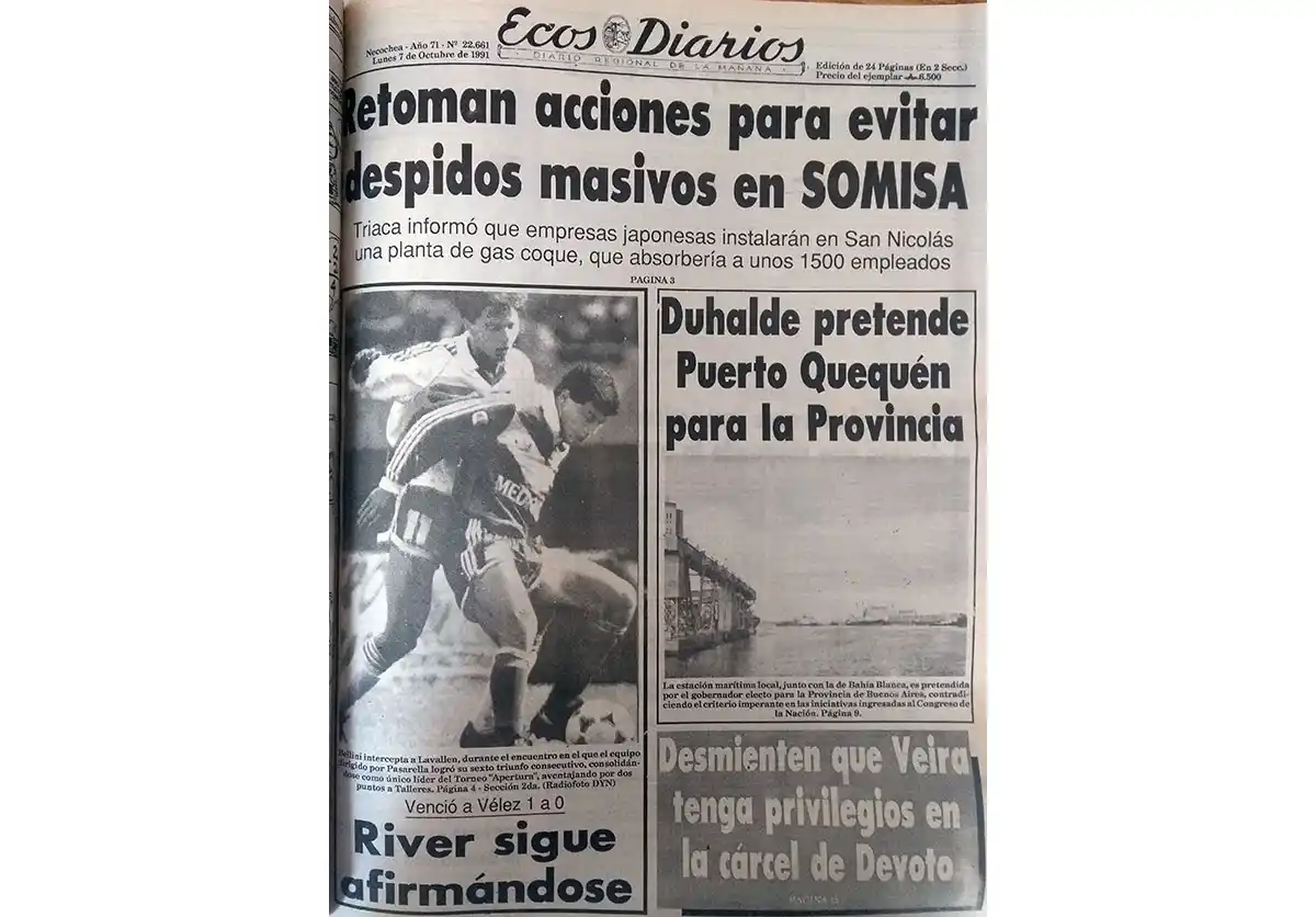 Lunes 7 de Octubre 1991