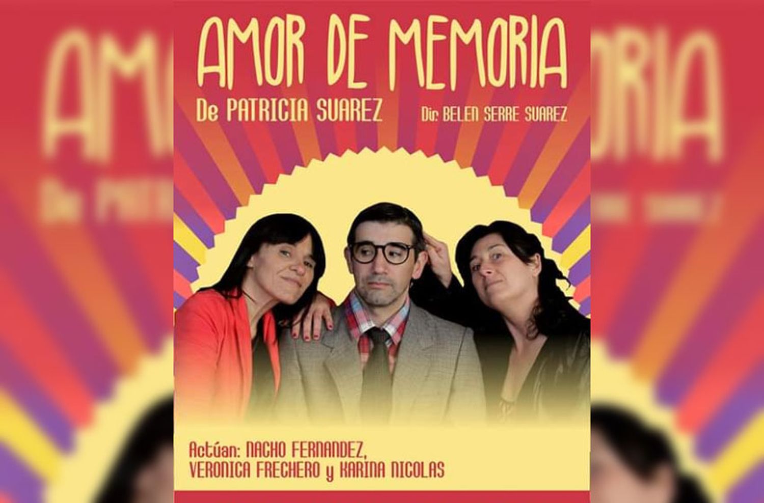 "Amor de memoria" llega al Centro Cultural Osvaldo Soriano