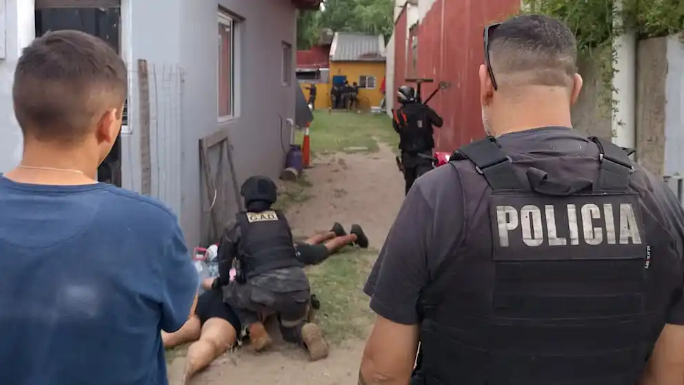 Así detuvieron a los sospechosos.