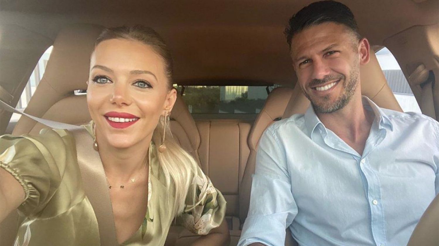Evangelina Anderson y Martín Demichelis disfrutan del verano en Marbella