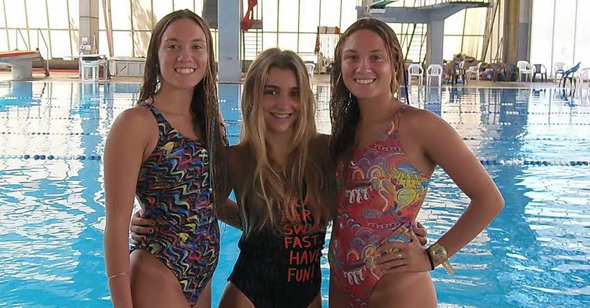 La Preselección Junior de Nado Sincronizado entrena en Mar del Plata