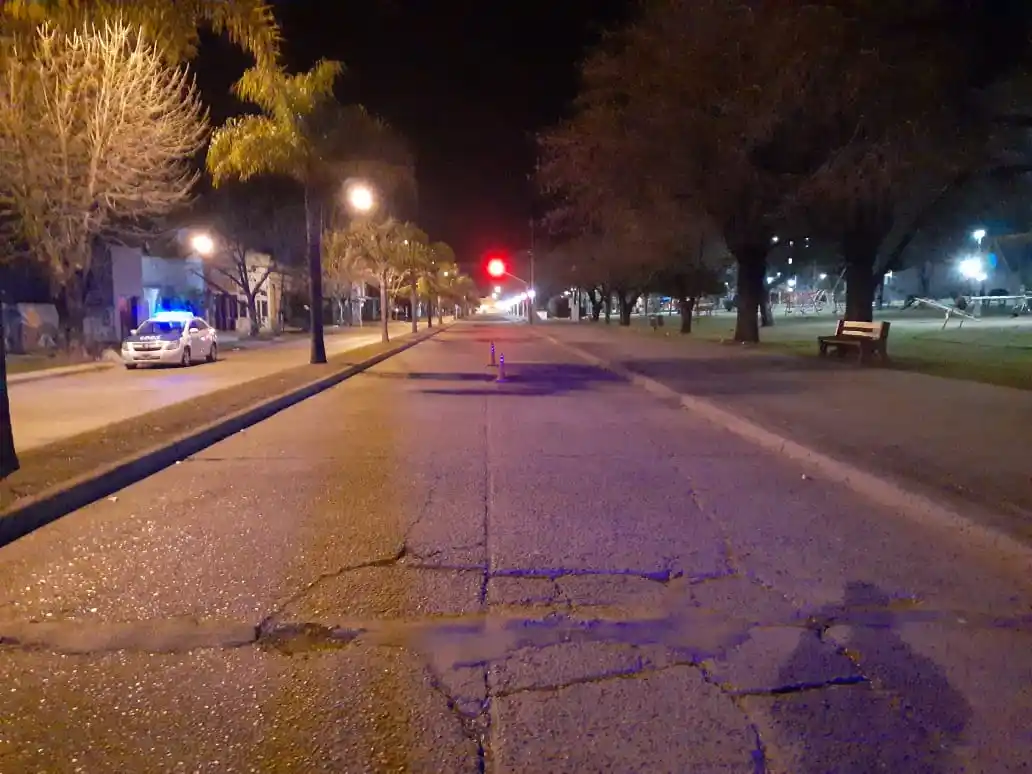 Urdinarrain: un policía lesionado luego de que un auto evadió un control