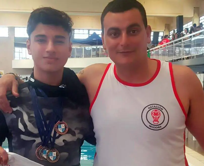 Podios en el provincial de natación