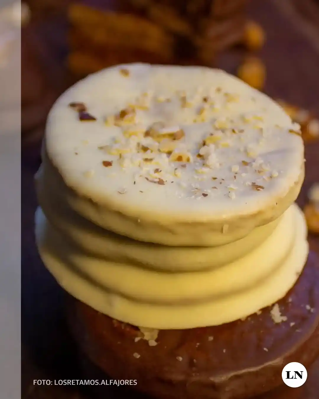 Blanco con dulce de leche y nuez: así es el ganador del mundial del alfajor