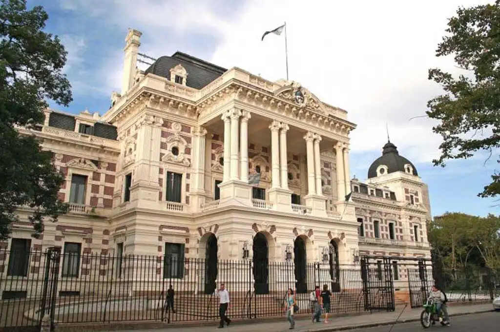El Palacio de Gobierno de la Provincia de Buenos Aires.