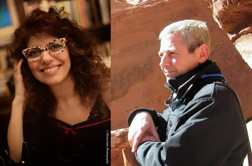 Ana Arzoumanian y Osvaldo Picardo en Encuentro con el Autor
