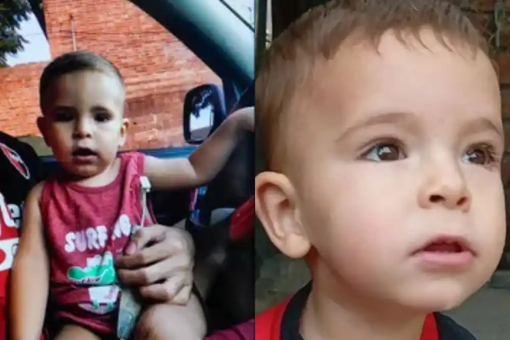 Gian, bebé asesinado en una barbería.