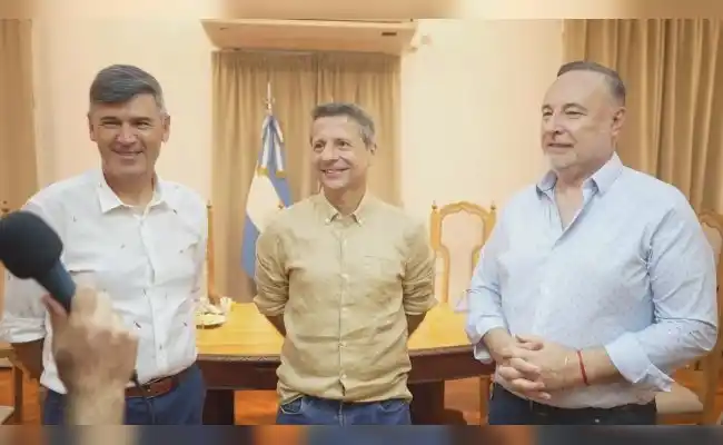 Bernarte, Accastello y Passerini buscan fortalecer la seguridad