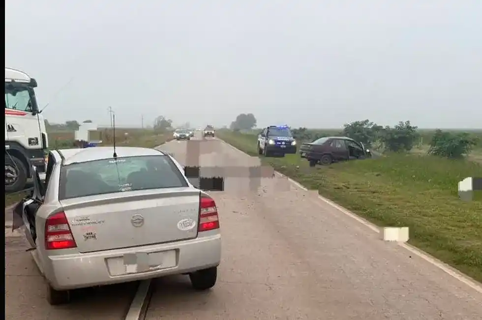 accidente choque fatal brinkmann ruta provincial 1 - 2