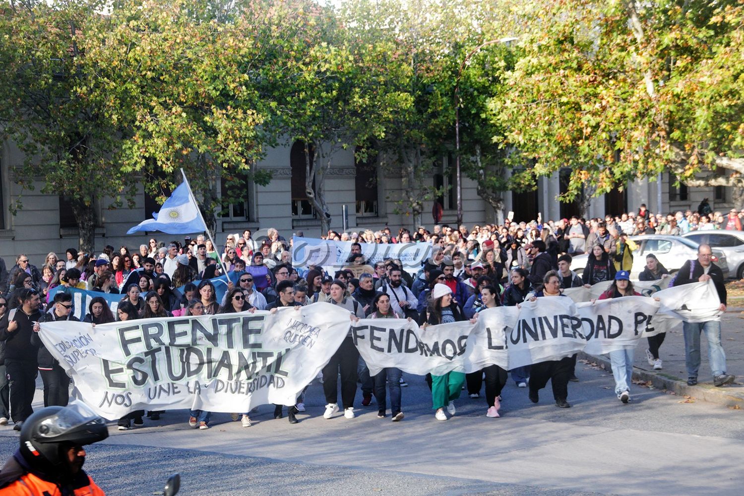 Marcha. Se realizó el pasado 28 de abril en defensa de las universidades