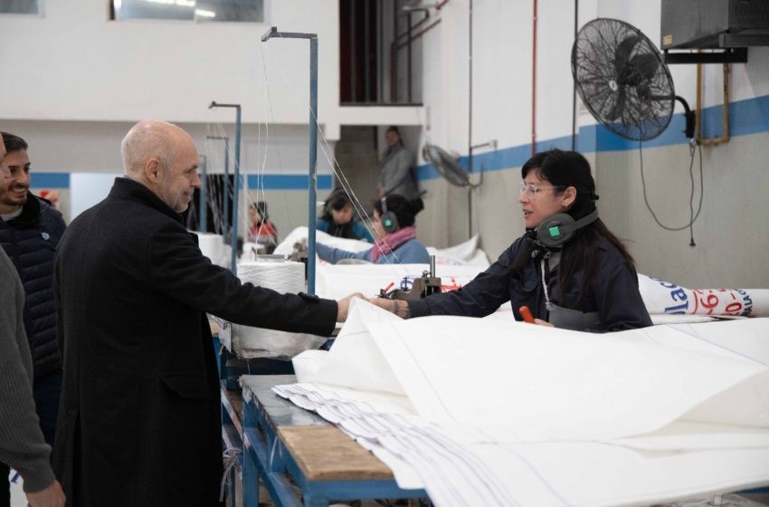 Rodríguez Larreta recorrió Avellaneda